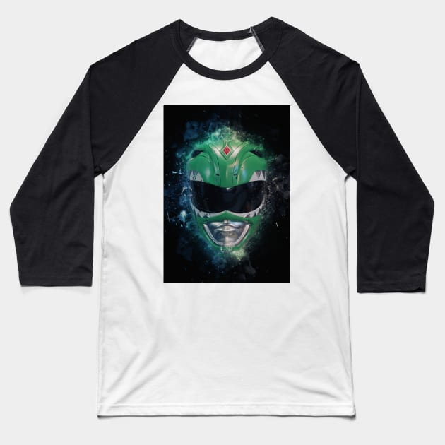 Green Ranger Baseball T-Shirt by Durro